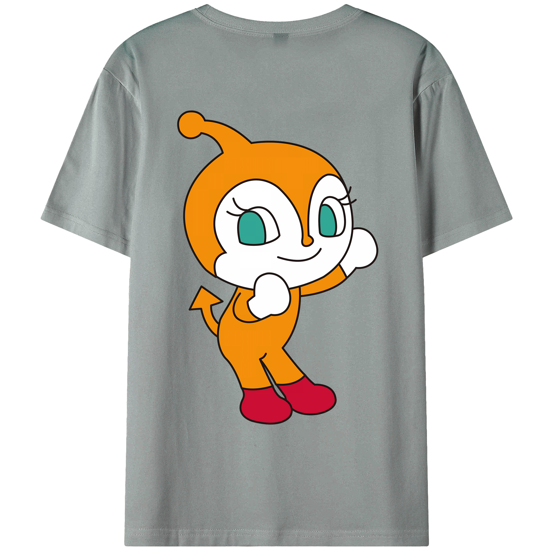 （画像用） アンパンマン Anpanman 綿100％ メンズ半袖Tシャツ（バックプリント） 通気性